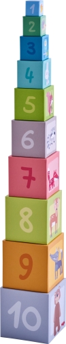 Haba stacking blocks forest friends